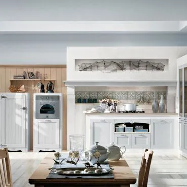 Cucina colore bianco