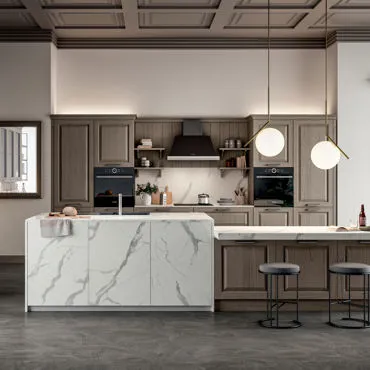 Romantica 1: cucina effetto marmo